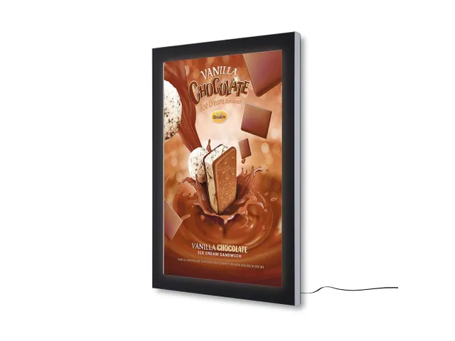 Poster Print 100x140cm Backlit 275g/m² Satijnen Oppervlak