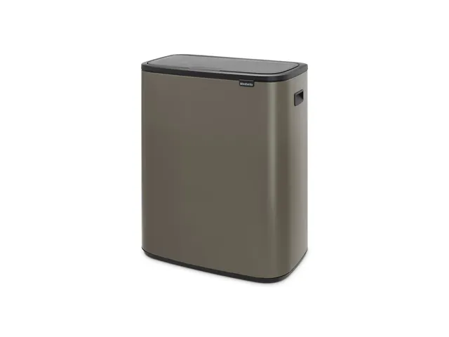 Afvalbak Bo Touch Bin 60 Liter Platina