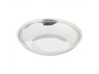 Serveerschaal Ø10cm Suiker/ slagroomtip RVS - 1