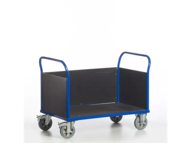 wagen met drie wanden,draagverm. 1200kg,laadvl. LxB 2000x780mm