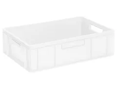 Euronorm Stapelkrat Pe 170x600x400mm 33liter Wit