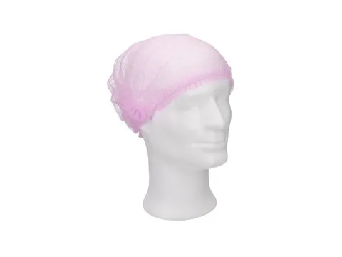 CMT Haarnet clip cap Non Woven PP Roze Maat M 10x100 stuks