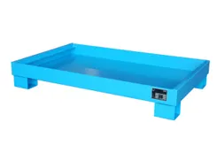 Opvangbak Staalplaat 205x1300x800mm Opvangvol. 84l Open Ral 5012