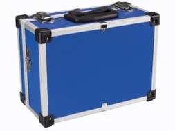 Aluminium Gereedschapskoffer 320x230x155mm 11.4 Liter Blauw