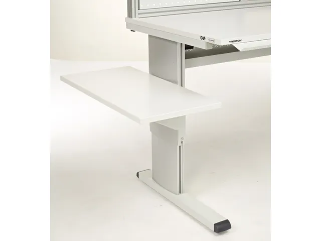 zijdeverlenging,HxBxD 700-1100x400x800mm,draagverm. 40kg,blad RAL7035