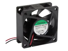 Sunon Ventilator 24VDC Glijlager 60x60x25mm