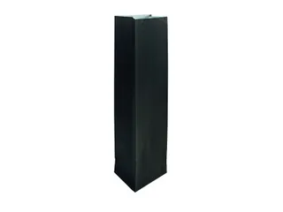 Verpakkingszak IEZZY (wijn)flessen 10x8x41cm papier zwart 50 stuks - 2
