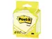 Bloc-mémos Post-it 76x76mm jaune canari 450 feuillets sous blister