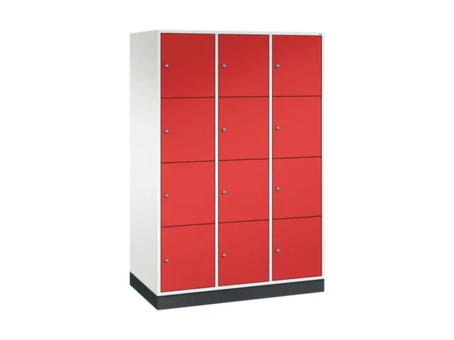 armoire multicases grand volume,HxlxP 1950x1220x600mm,3x4compartiments