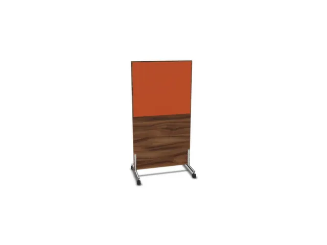 scheidingswand,HxB 1545x800mm,NP-tiepolo nut,BN3012-oranje