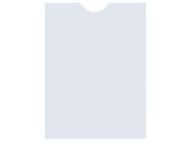 u-map Kangaro creditcard PP 0.12mm transparant 25 stuks