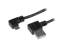 2m Micro-USB kabel met rechts haakse connectors M/M