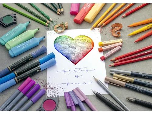 Potlood Faber-Castell GRIP 2001 met gum B