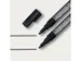 Marqueur craie Sigel Noir Pointe ogive 1-2mm set 2 pièces