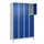 lockerkast,HxBxD 1950x1200x500mm,4x3vakken,vak B 300mm,cil.-slot