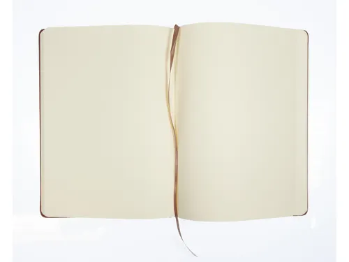 Schetsboek Kangaro A4 cognac PU HC 80 vel 140gr roomwit met elastiek e