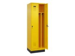 locker voor scheiding van kleding,HxBxD 1950x600x500mm,2vak