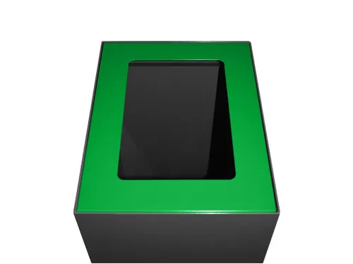 Top modulaire afvalscheidingsunit 60 liter Groen