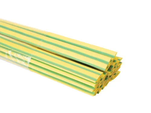Thermische Krimpkous 9.5mm - Groen/Geel - 25 ST.
