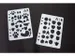 Sjablonen Kangaro 12 stuks 15x21cm assorti