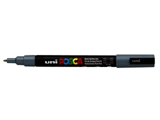 Verfstift Posca PC3M Fijne punt 0,9-1,3mm Grijs - 2