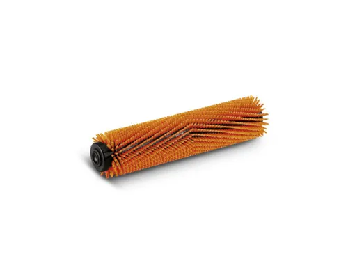 Walsborstel,v. schrobzuigmachine,Hoog-laag,HxLxB 60x300x60mm,oranje