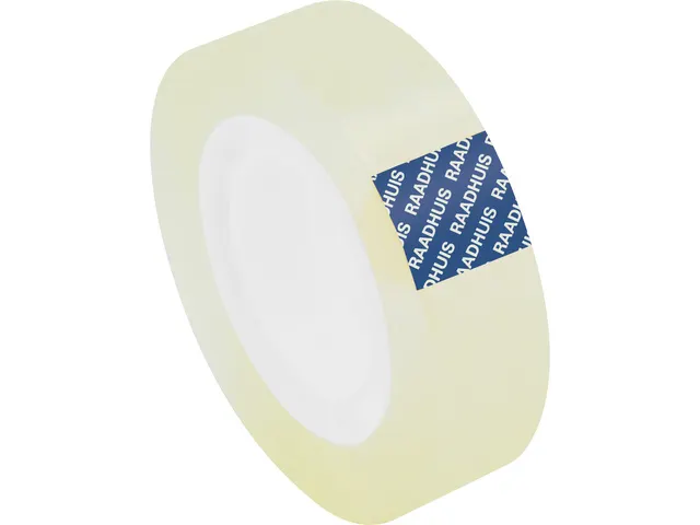 Plakband Raadhuis 15mmx33m transparant