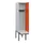 locker met bank,HxBxD 1950x400x815mm,1vak,vak B 400mm,cilinderslot