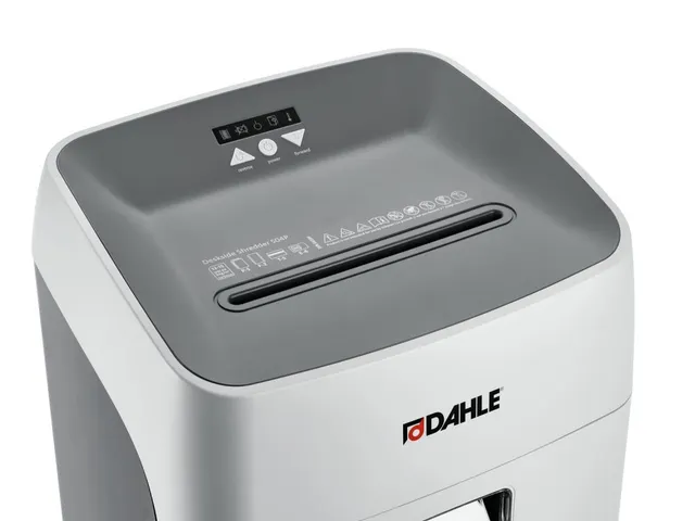 DAHLE Deskside papiervernietiger P-5 microsnippers 40 liter 15 vel