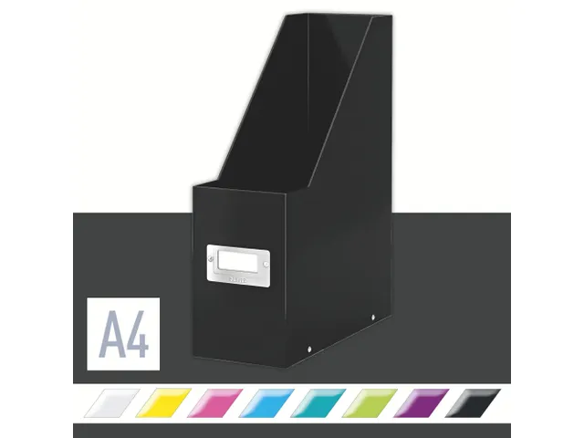 Tijdschriftcassette Leitz Click & Store Zwart 77% gerecycled karton