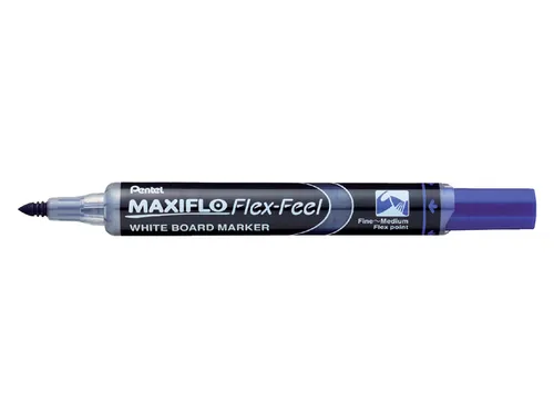 Viltstift Pentel MWL5SBF Maxiflo whiteboard blauw 1-5mm