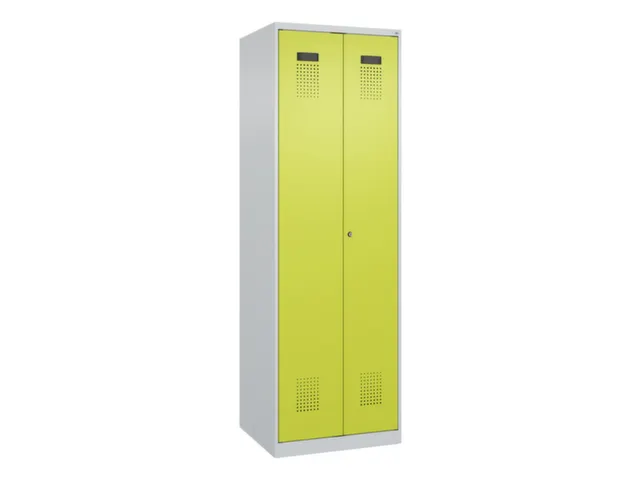 locker voor scheiding van kleding,HxBxD 1850x600x500mm,2vak