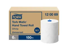 Tork 120069 Matic Universal Handdoekrol 2-laags Wit 150 meter 6 Rollen