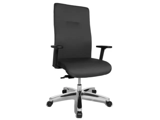 Siège De Bureau Pivotant Anthracite Assise Hxlxp 440-520X540X460Mm