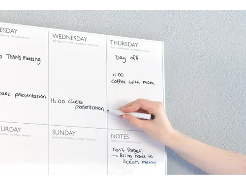 4320 - Desq Weekplanner Magnetisch 45 X 60 Cm