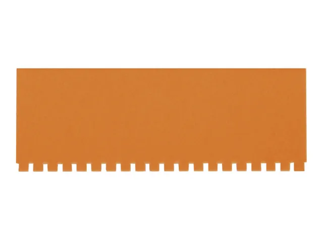 naambordje,HxB 27x76mm,doos,oranje