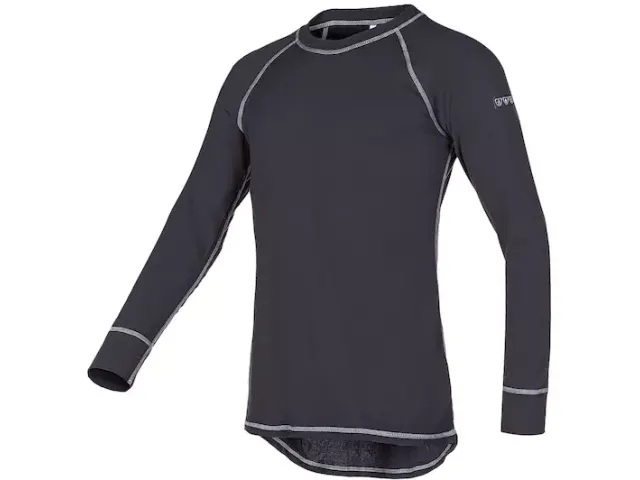 Sioen Tiolo ARC onderhemd met lange mouwen, marineblauw, maat L, per s