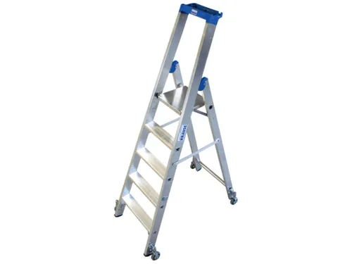 Verrijdbare Boktrap Aluminium L 1 96M 5Treden