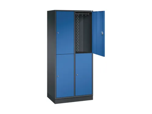 grootvolume garderobekast,HxBxD 1950x820x500mm,2x2vak.,vak B 360mm