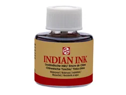 Oost-Indische inkt Talens zwart 11ml