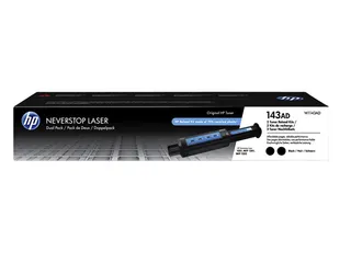 TONER HP HP 143A NAVULLING W1143AD 2x zwart - 1