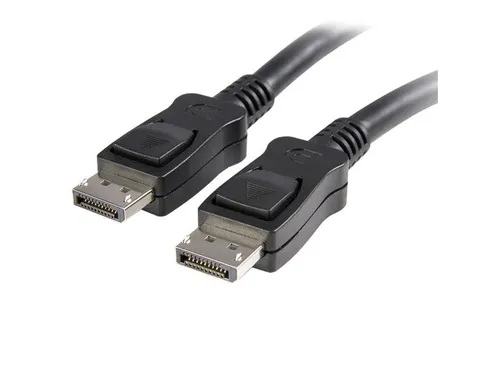 3 Meter Displayport 1.2 Kabel Vergrendeling M/M DP 4K Kabel Zwart