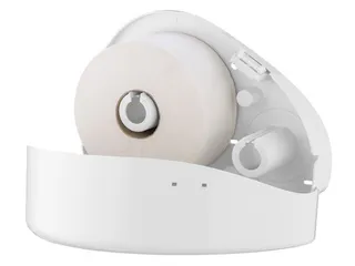 Toiletpapier Dispenser Wit Voor Mini Jumborol Toiletpapier - 2