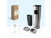 Afvalbak met asbak BRASQ 20 liter AT400 rvs