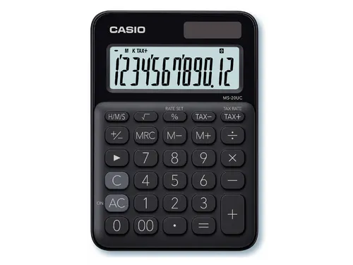Rekenmachine Casio MS-20UC zwart