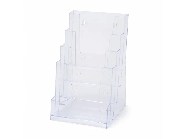 Folderhouder Balie of Wand 4x A5 Staand