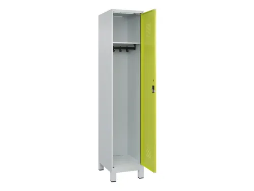 locker,HxBxD 1950x400x500mm,1vak,vak B 400mm,cil.-slot,voeten