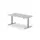 Elektrisch ihv bureau,HxBxD 650-1310x1600x900mm,blad lichtgrijs
