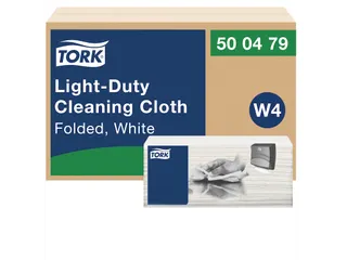 Tork 500479 Light-Duty Reinigingsdoek Wit W4 Premium 1-laags 480 stuks - 1