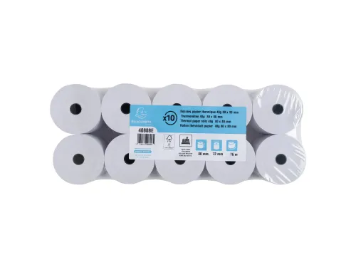 Rollen Voor Kastickets 80x80x12x76, 1 Thermische Laag 55g